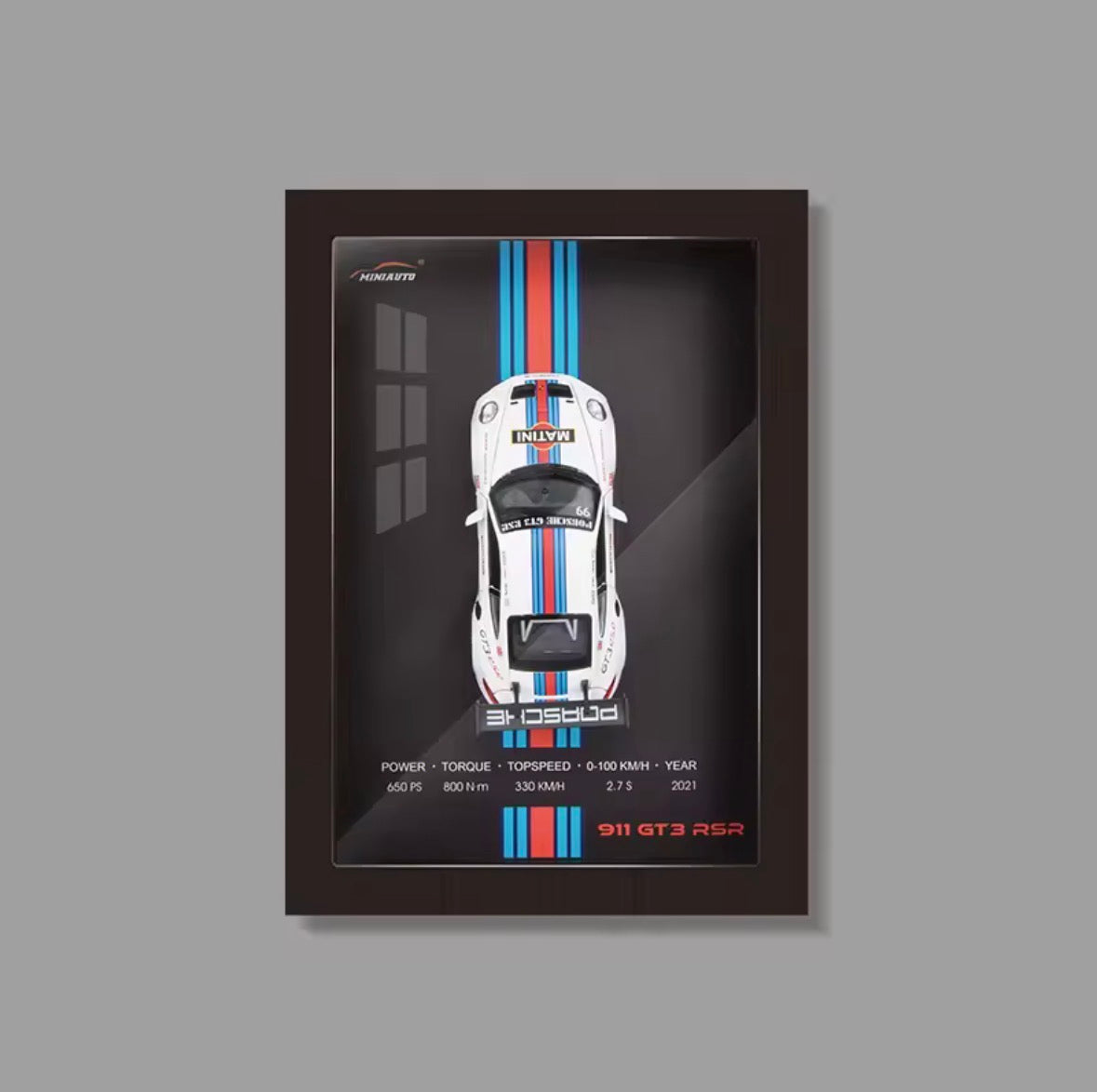 1:32 Diecast Car with Display Frame
