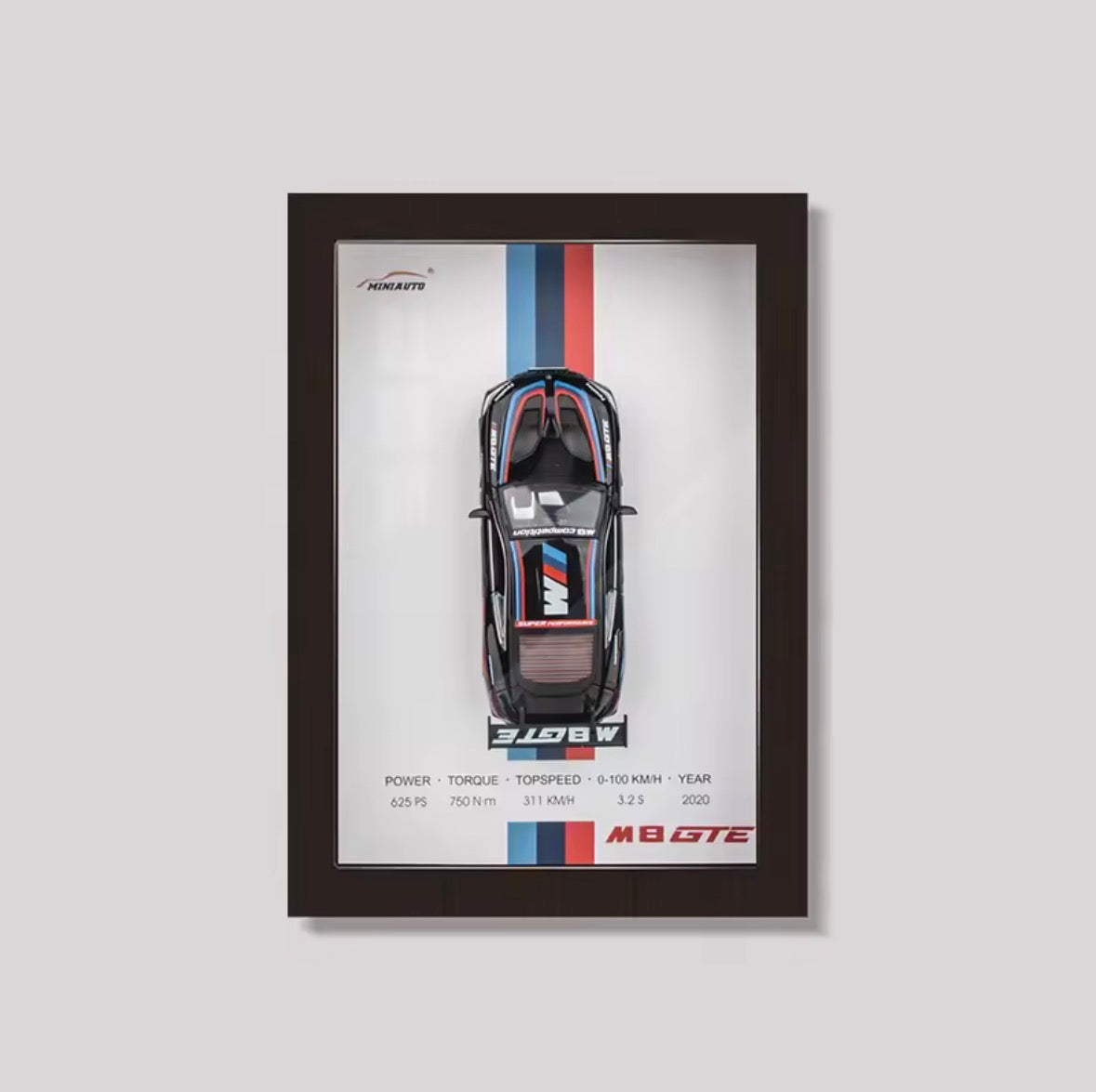 1:32 Diecast Car with Display Frame