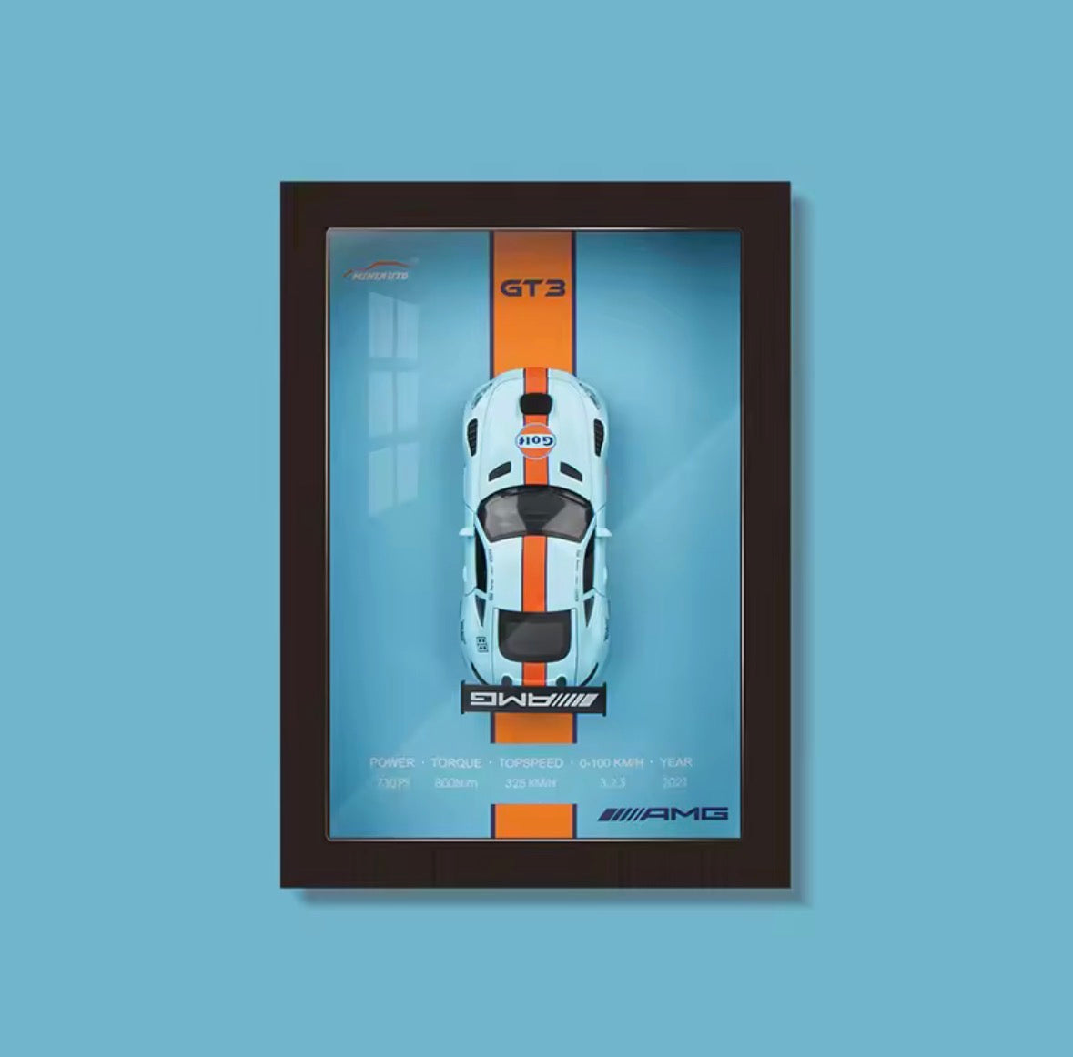 1:32 Diecast Car with Display Frame
