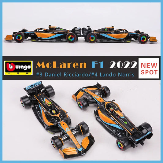 Bburago 1:43 2022 McLaren MCL36  F1 Racing Car
